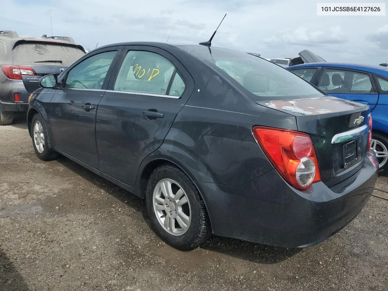 2014 Chevrolet Sonic Lt VIN: 1G1JC5SB6E4127626 Lot: 74273334