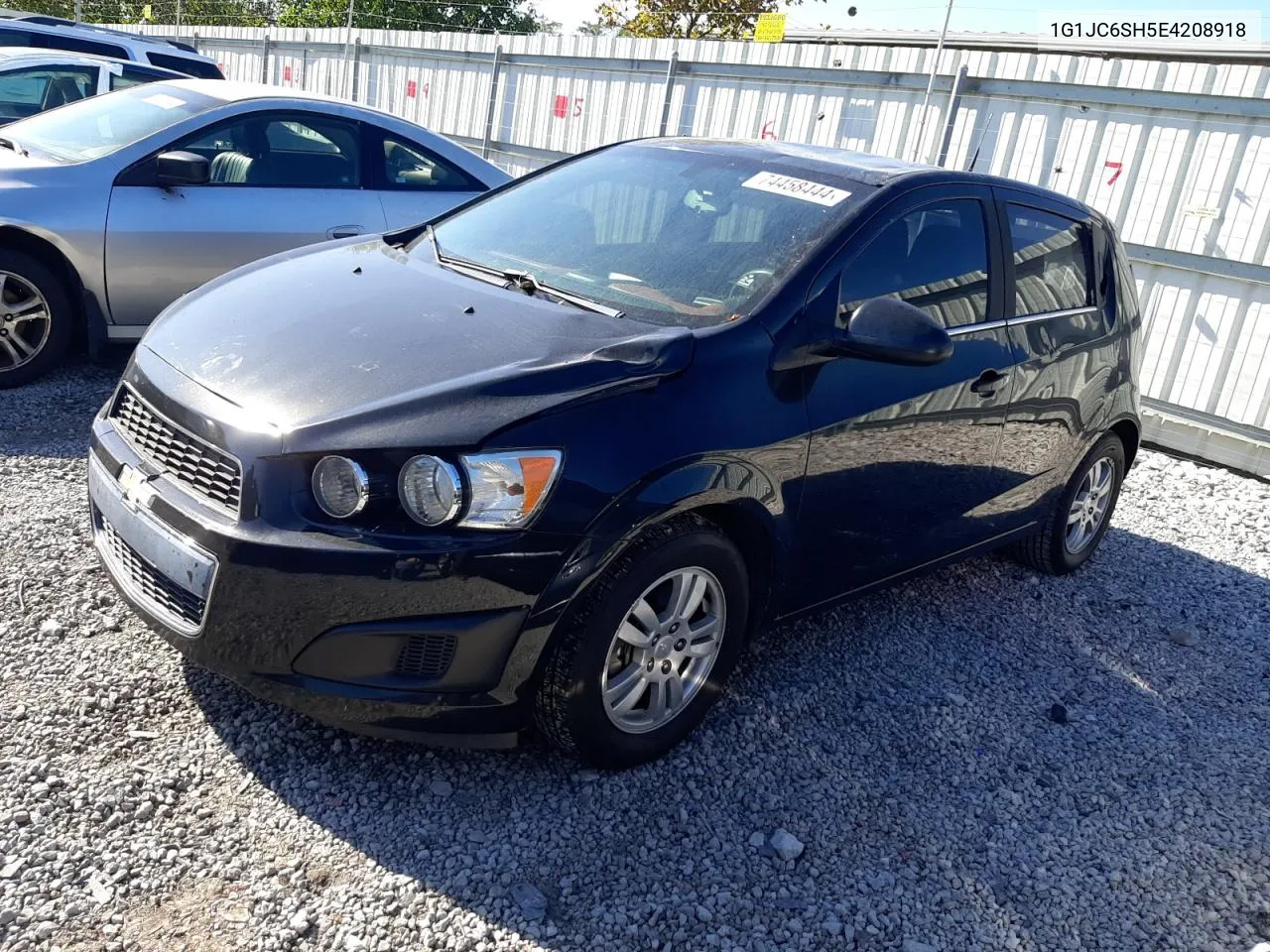 2014 Chevrolet Sonic Lt VIN: 1G1JC6SH5E4208918 Lot: 74458444