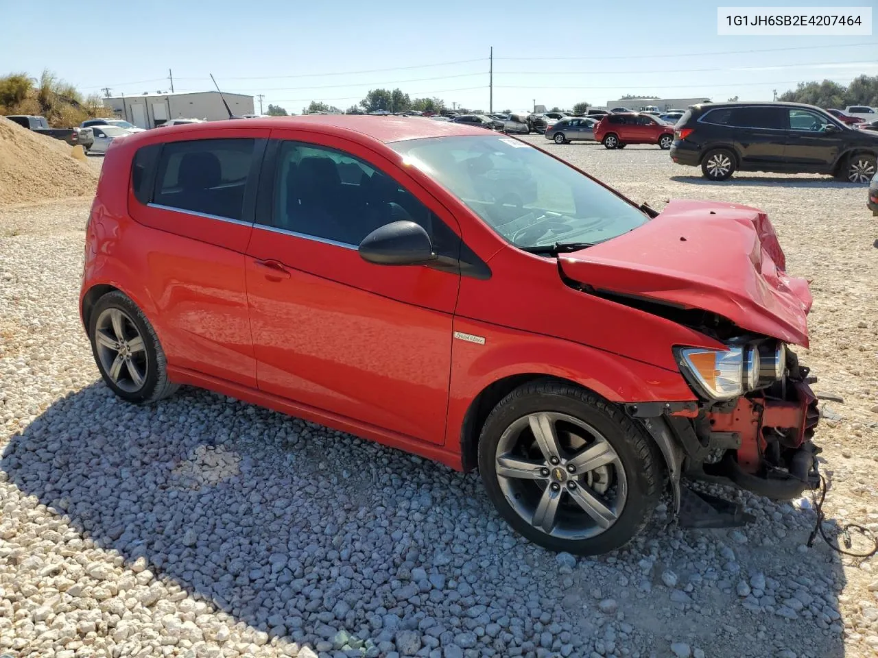 2014 Chevrolet Sonic Rs VIN: 1G1JH6SB2E4207464 Lot: 74608834