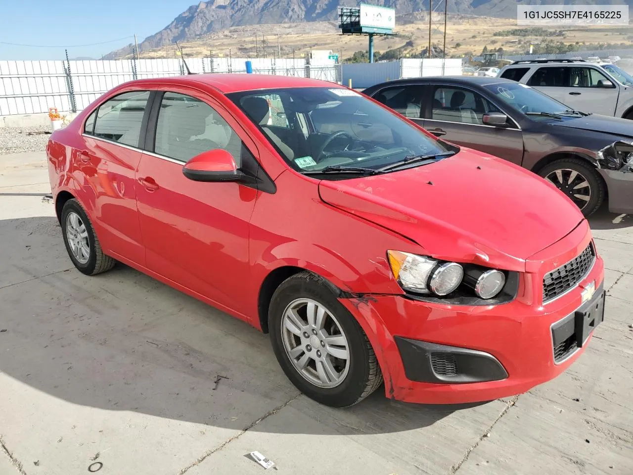 2014 Chevrolet Sonic Lt VIN: 1G1JC5SH7E4165225 Lot: 75199274