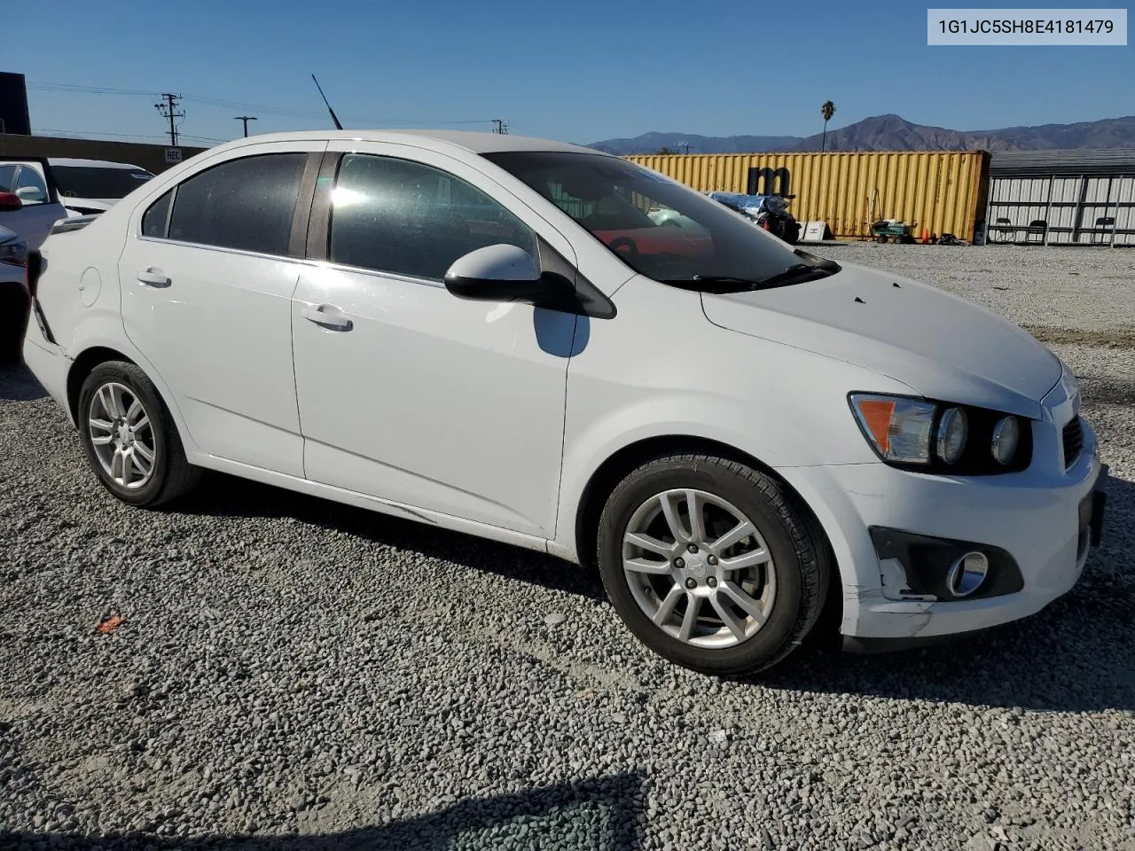 2014 Chevrolet Sonic Lt VIN: 1G1JC5SH8E4181479 Lot: 75213244