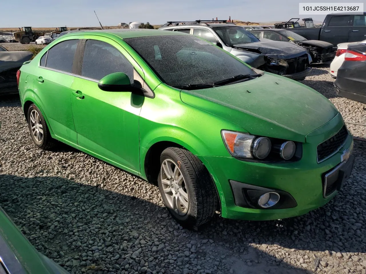 2014 Chevrolet Sonic Lt VIN: 1G1JC5SH1E4213687 Lot: 75241784