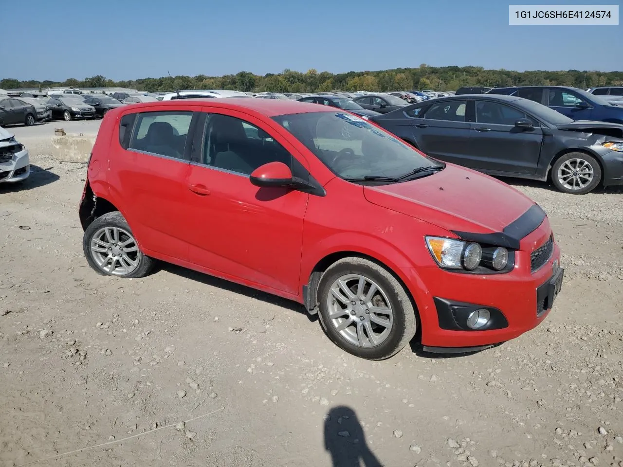 2014 Chevrolet Sonic Lt VIN: 1G1JC6SH6E4124574 Lot: 75331354