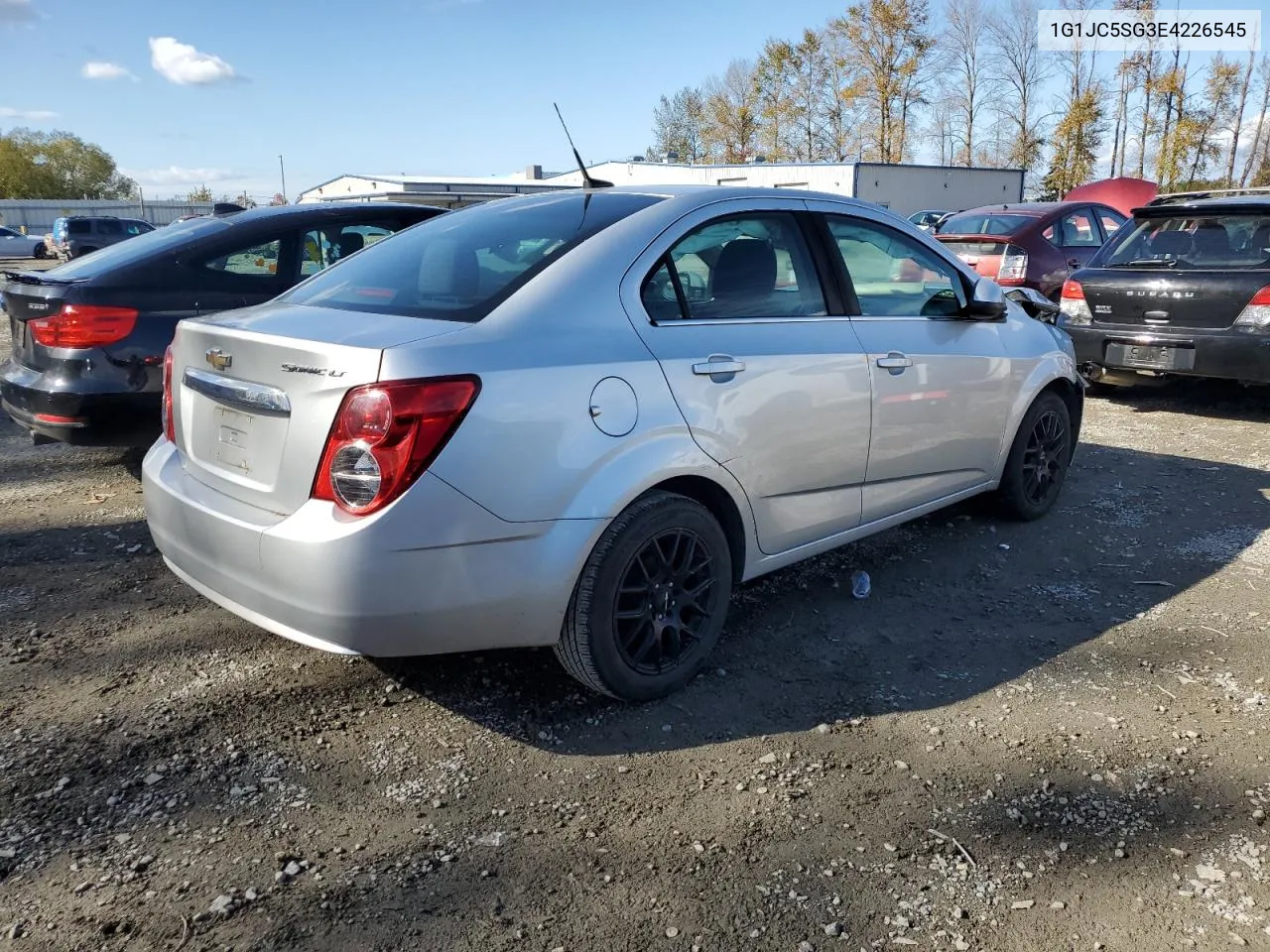 1G1JC5SG3E4226545 2014 Chevrolet Sonic Lt