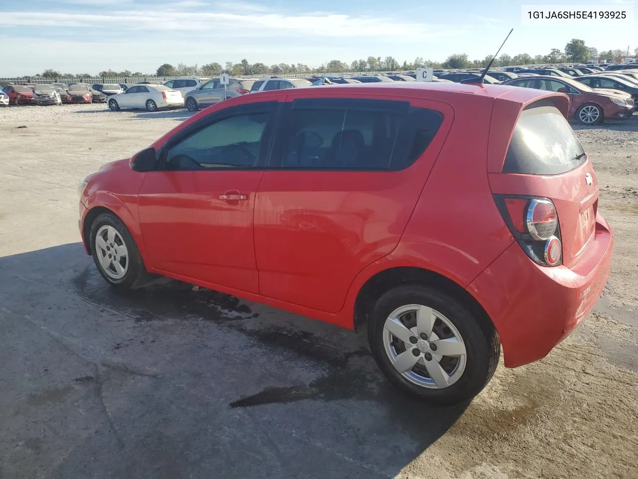 2014 Chevrolet Sonic Ls VIN: 1G1JA6SH5E4193925 Lot: 75919244