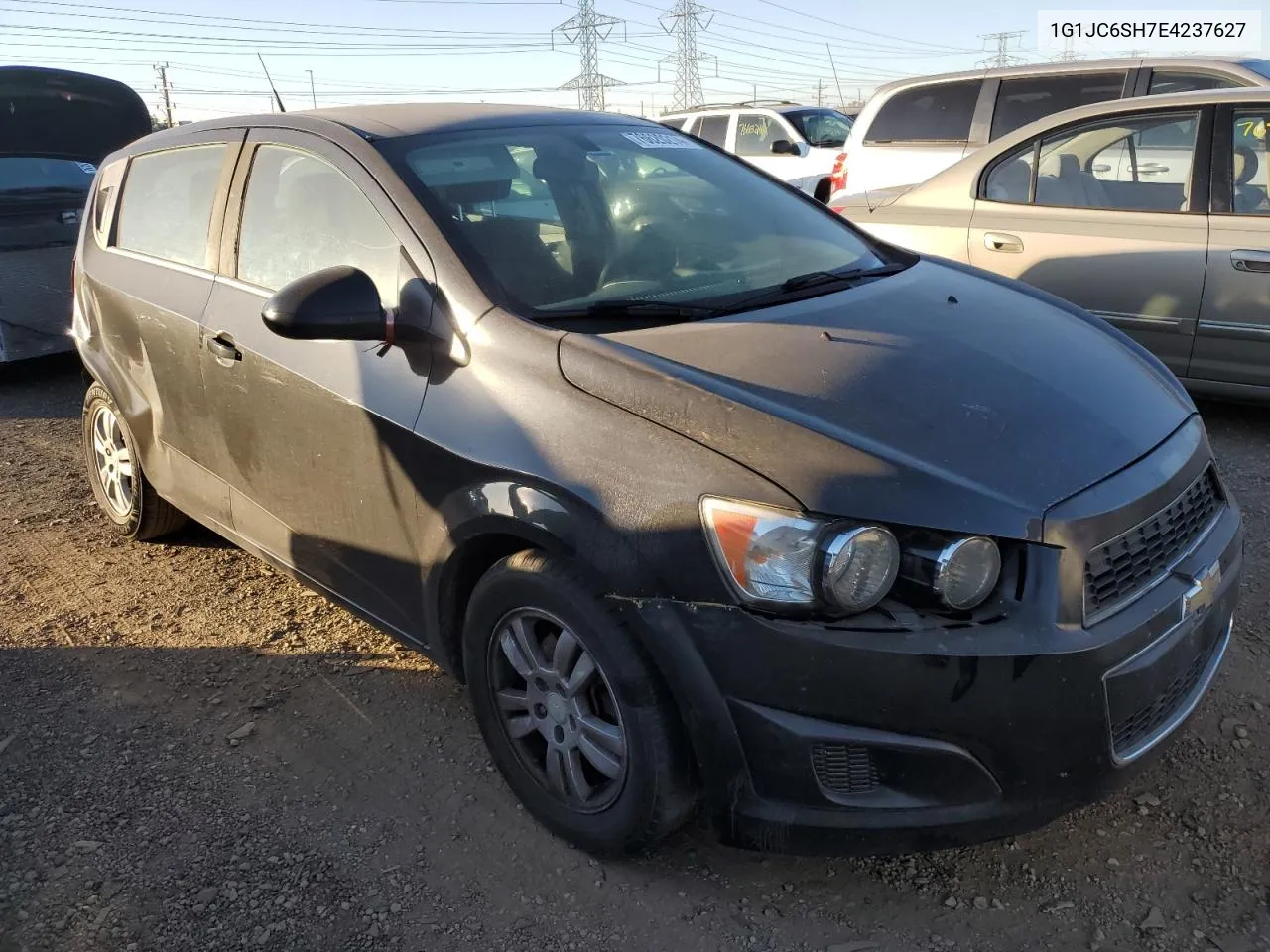 2014 Chevrolet Sonic Lt VIN: 1G1JC6SH7E4237627 Lot: 76620214