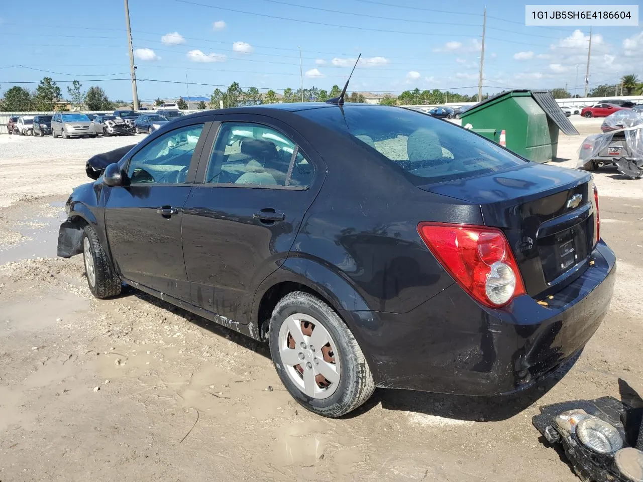 2014 Chevrolet Sonic Ls VIN: 1G1JB5SH6E4186604 Lot: 76830774