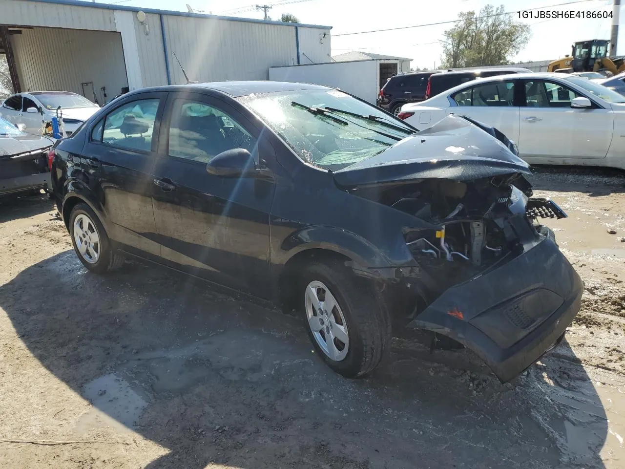 2014 Chevrolet Sonic Ls VIN: 1G1JB5SH6E4186604 Lot: 76830774