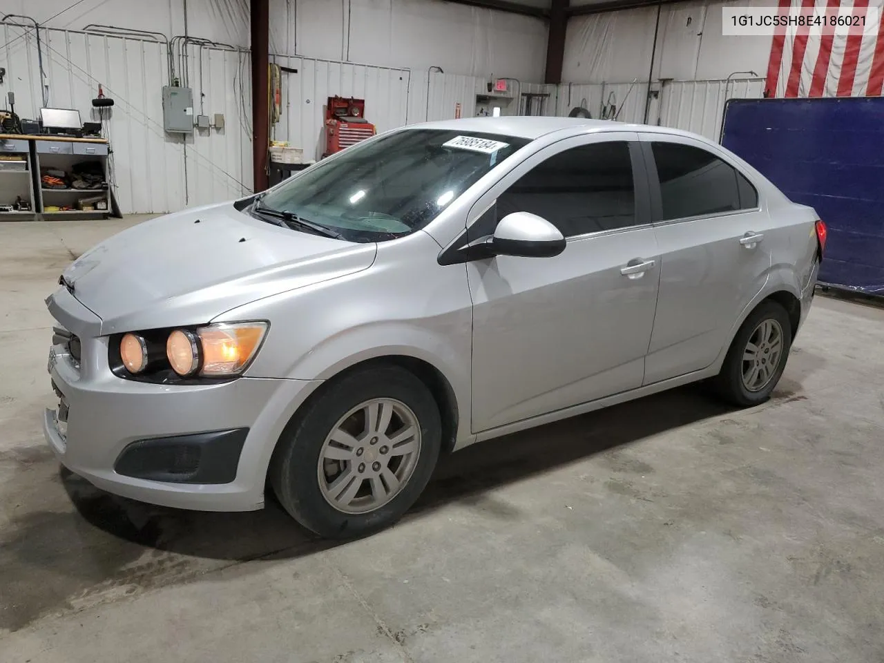 2014 Chevrolet Sonic Lt VIN: 1G1JC5SH8E4186021 Lot: 76985184