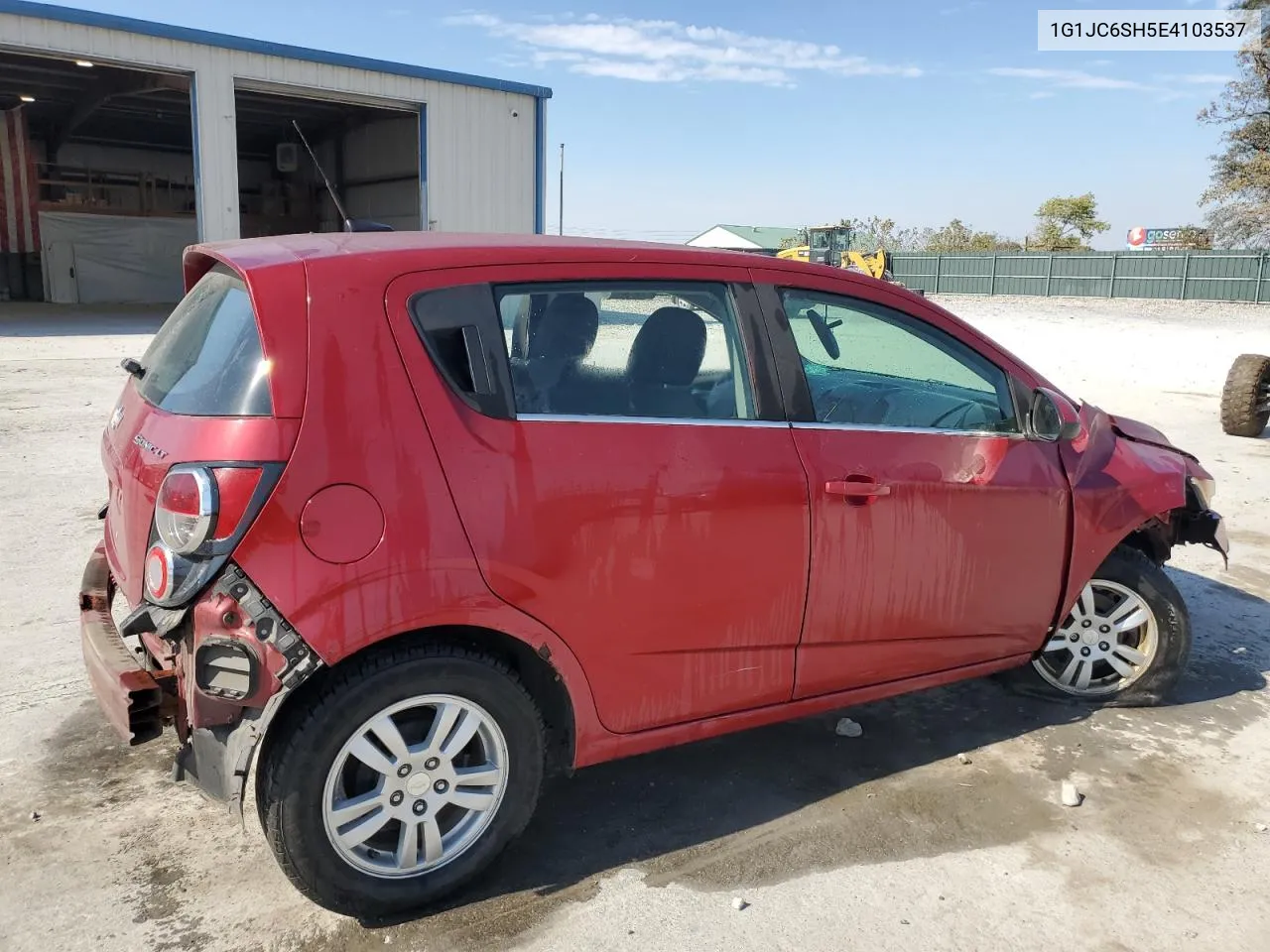 2014 Chevrolet Sonic Lt VIN: 1G1JC6SH5E4103537 Lot: 77449684