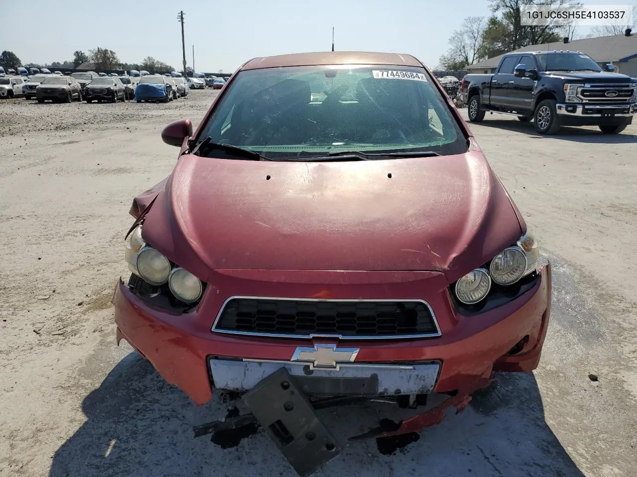 2014 Chevrolet Sonic Lt VIN: 1G1JC6SH5E4103537 Lot: 77449684