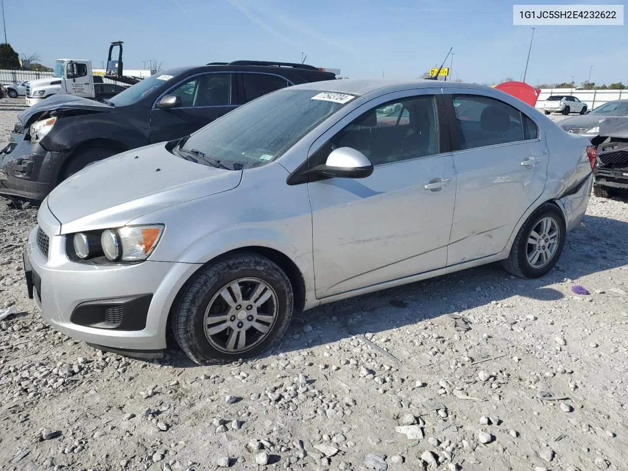 2014 Chevrolet Sonic Lt VIN: 1G1JC5SH2E4232622 Lot: 77543704