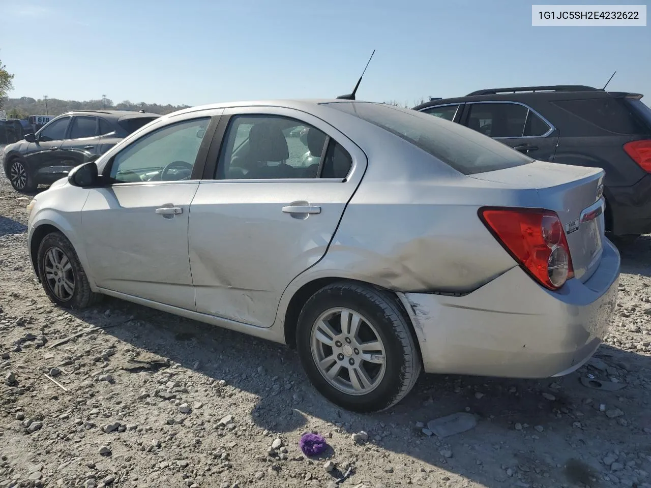 2014 Chevrolet Sonic Lt VIN: 1G1JC5SH2E4232622 Lot: 77543704