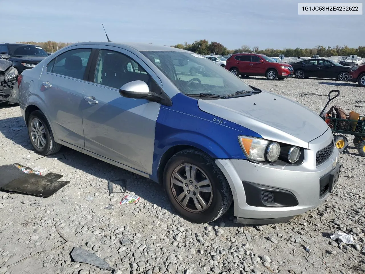 2014 Chevrolet Sonic Lt VIN: 1G1JC5SH2E4232622 Lot: 77543704