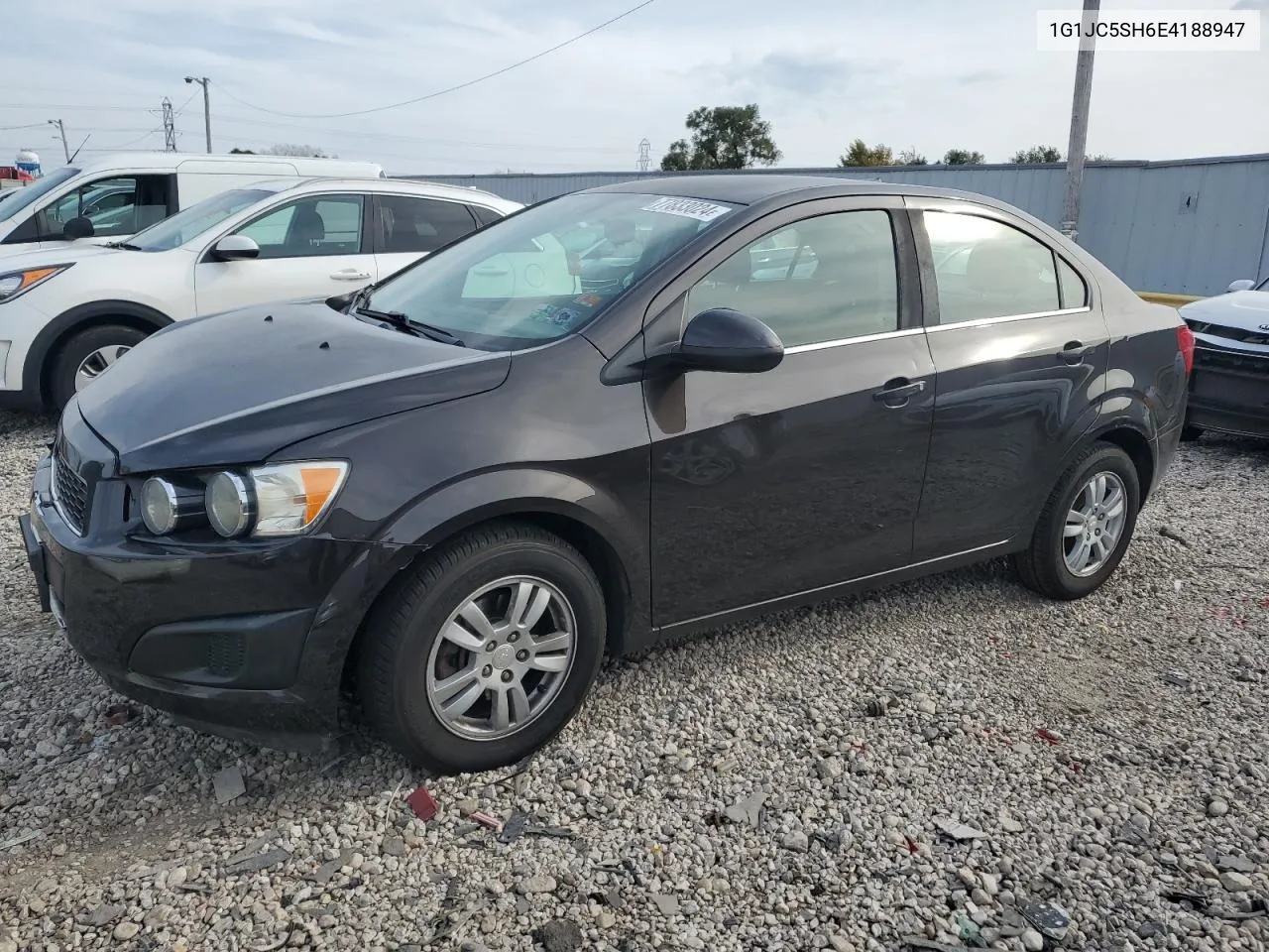 2014 Chevrolet Sonic Lt VIN: 1G1JC5SH6E4188947 Lot: 77833024