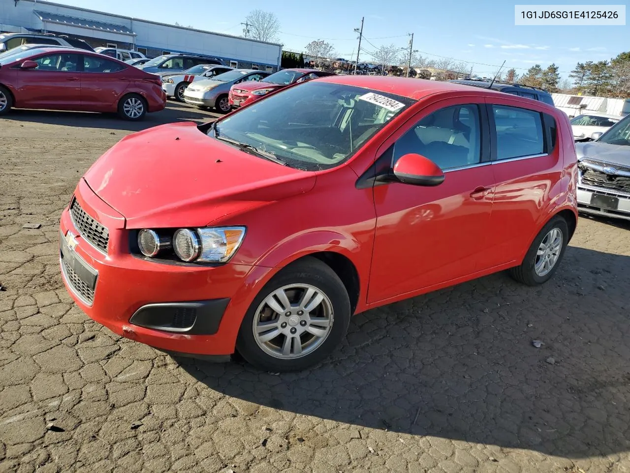 2014 Chevrolet Sonic Lt VIN: 1G1JD6SG1E4125426 Lot: 78422894