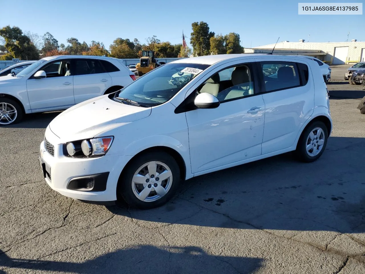 1G1JA6SG8E4137985 2014 Chevrolet Sonic Ls