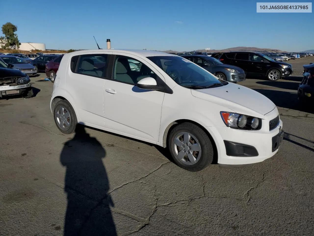 1G1JA6SG8E4137985 2014 Chevrolet Sonic Ls