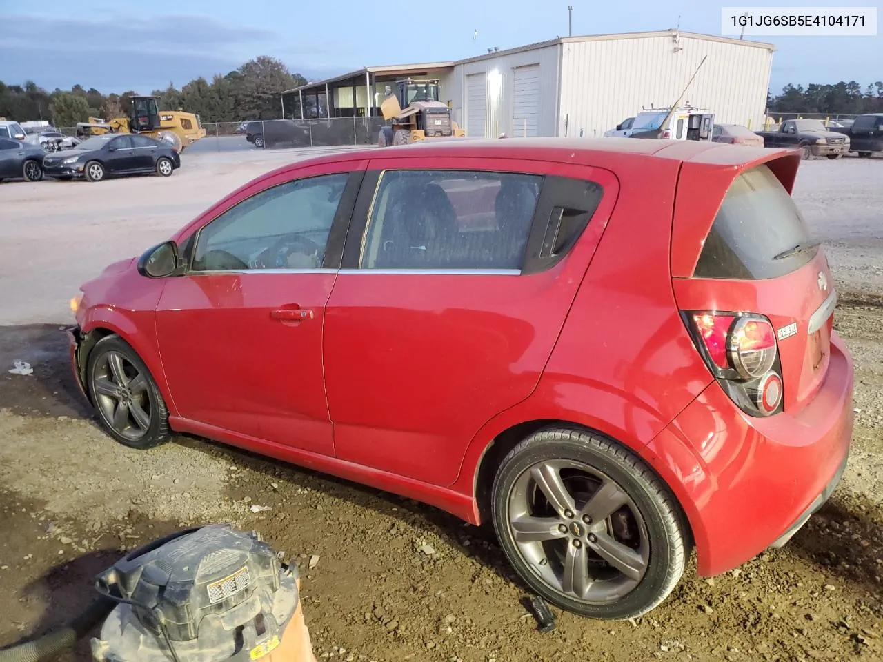 2014 Chevrolet Sonic Rs VIN: 1G1JG6SB5E4104171 Lot: 78795054