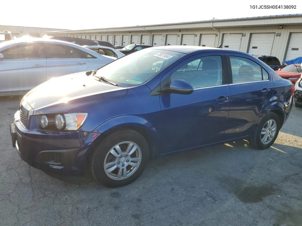 2014 Chevrolet Sonic Lt VIN: 1G1JC5SH0E4138092 Lot: 78927454