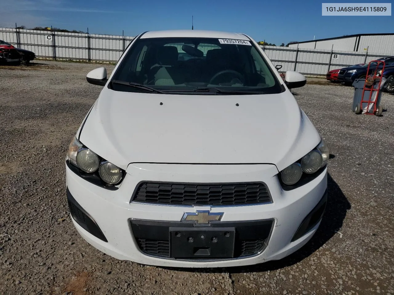 2014 Chevrolet Sonic Ls VIN: 1G1JA6SH9E4115809 Lot: 79357204