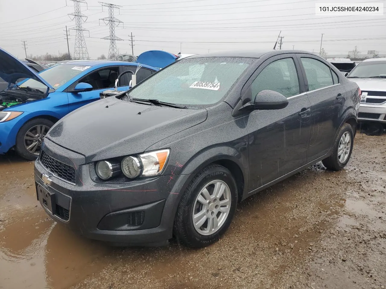 2014 Chevrolet Sonic Lt VIN: 1G1JC5SH0E4240234 Lot: 80539754