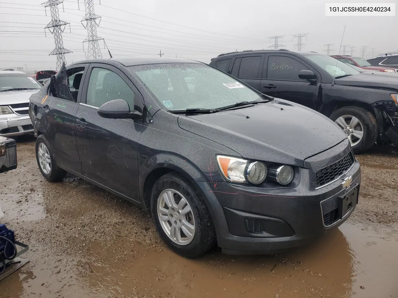 2014 Chevrolet Sonic Lt VIN: 1G1JC5SH0E4240234 Lot: 80539754