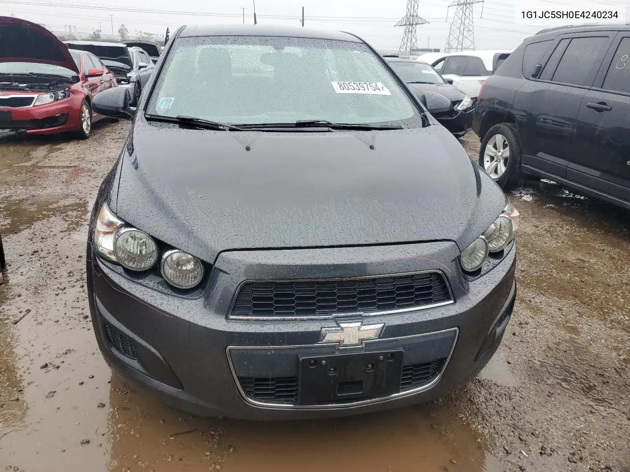 2014 Chevrolet Sonic Lt VIN: 1G1JC5SH0E4240234 Lot: 80539754