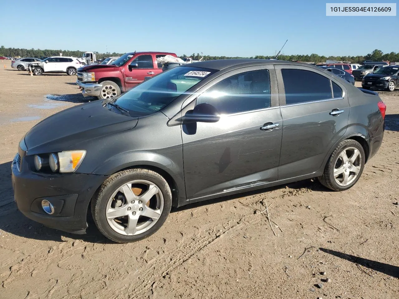 2014 Chevrolet Sonic Ltz VIN: 1G1JE5SG4E4126609 Lot: 81645734