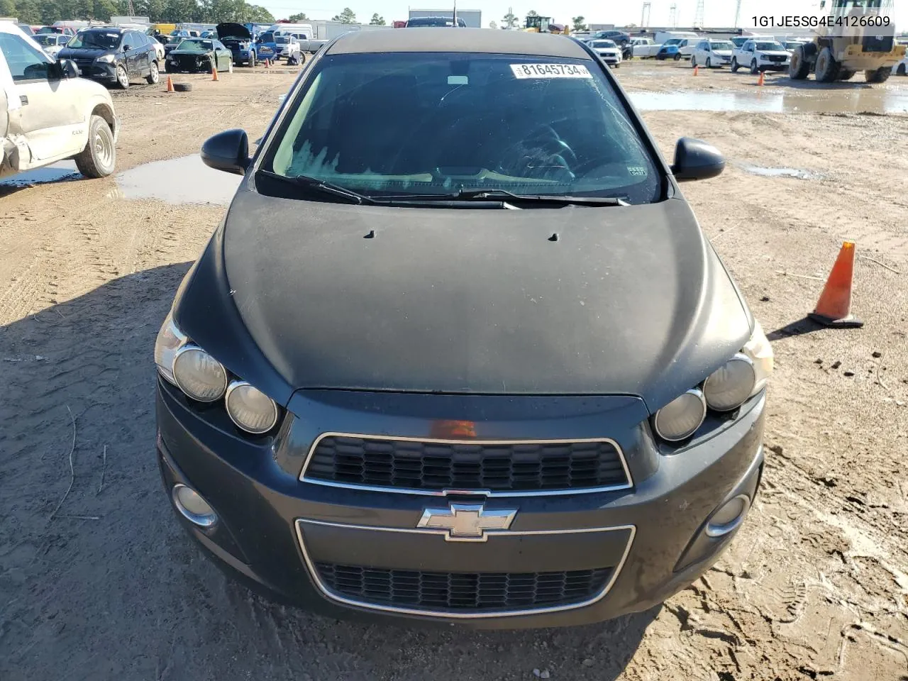 2014 Chevrolet Sonic Ltz VIN: 1G1JE5SG4E4126609 Lot: 81645734