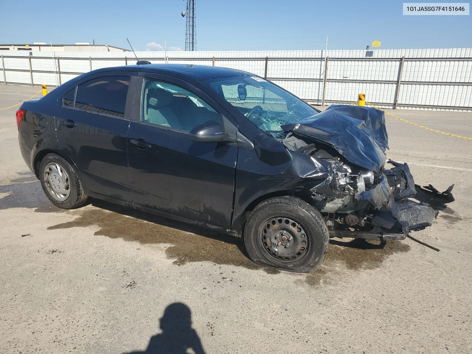 1G1JA5SG7F4151646 2015 Chevrolet Sonic Ls