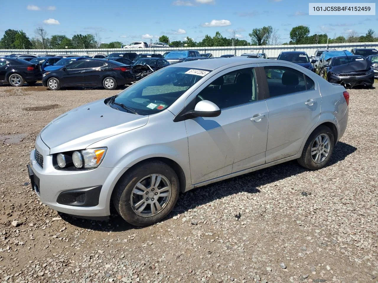 1G1JC5SB4F4152459 2015 Chevrolet Sonic Lt