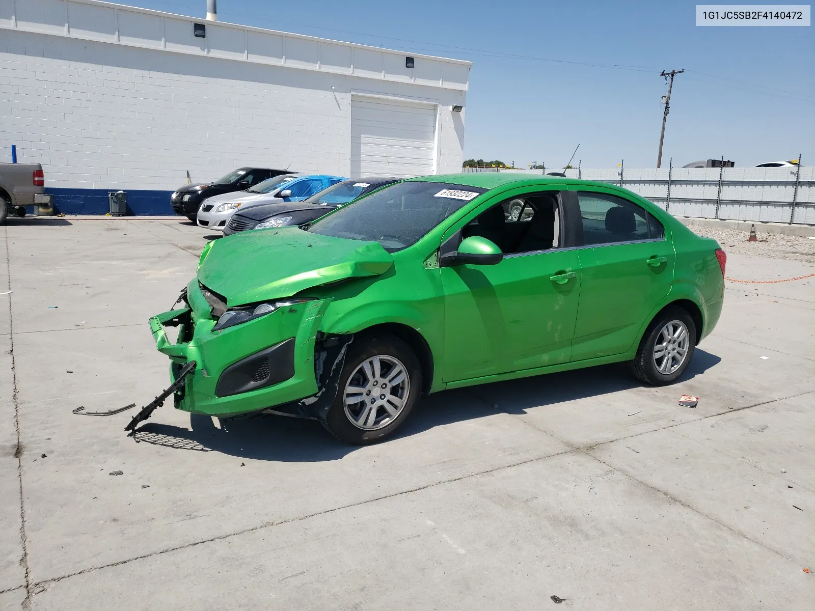 2015 Chevrolet Sonic Lt VIN: 1G1JC5SB2F4140472 Lot: 61932224