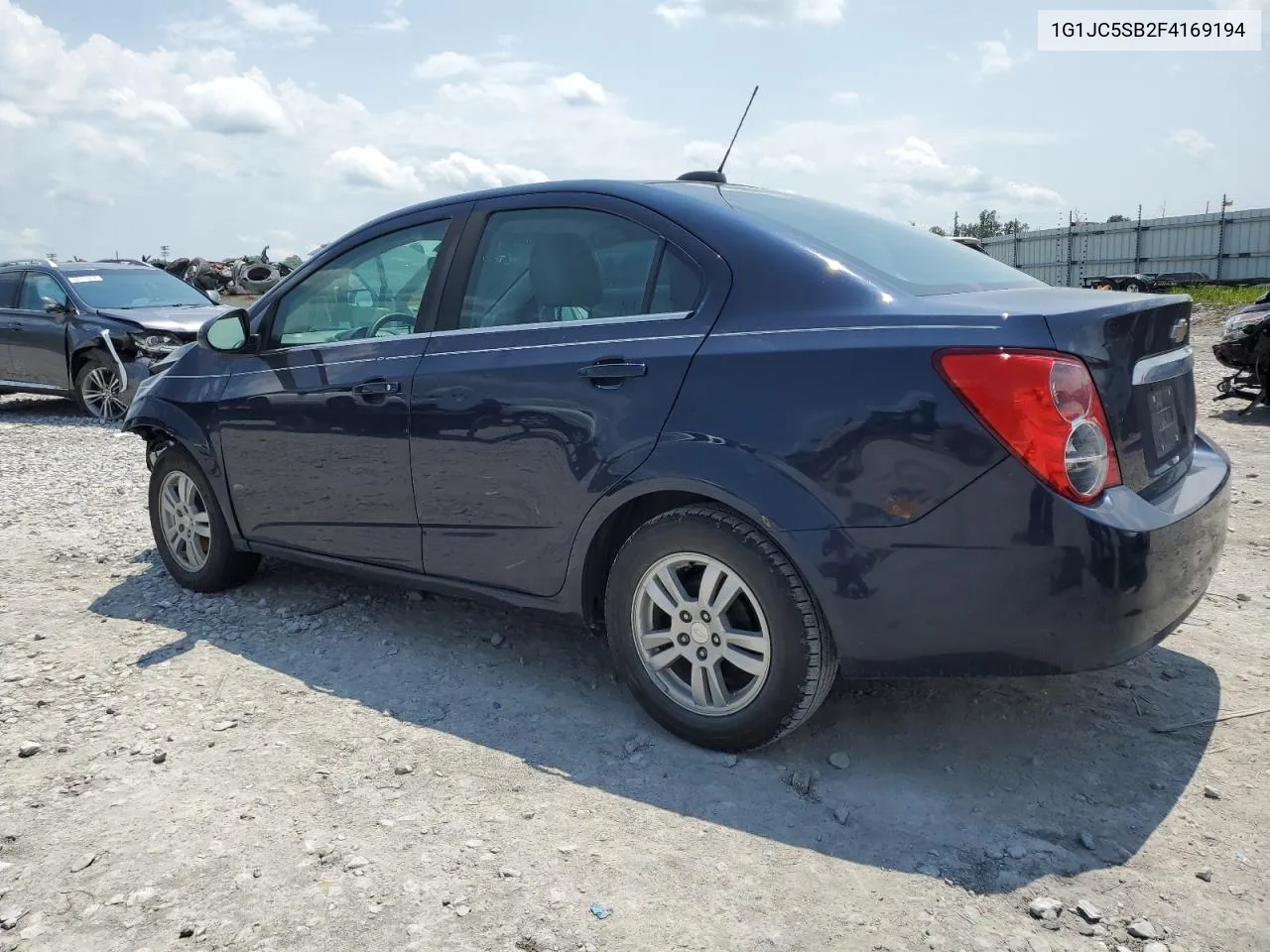 2015 Chevrolet Sonic Lt VIN: 1G1JC5SB2F4169194 Lot: 62275064