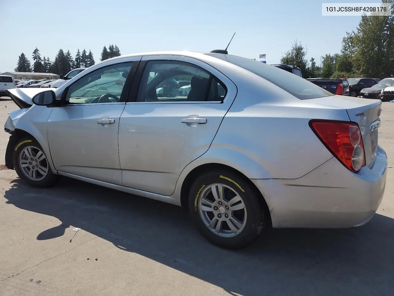 2015 Chevrolet Sonic Lt VIN: 1G1JC5SH8F4208178 Lot: 62333704