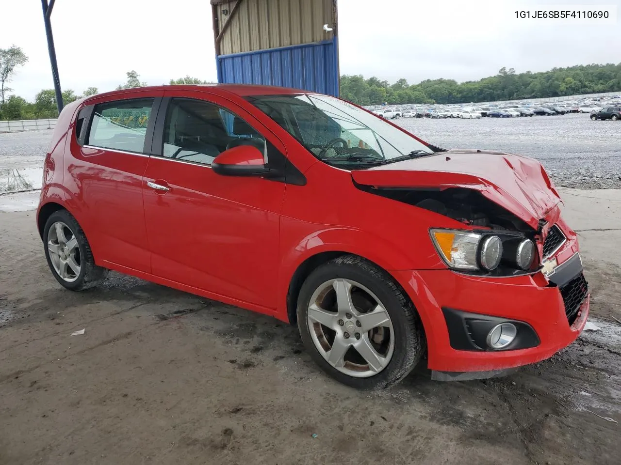 1G1JE6SB5F4110690 2015 Chevrolet Sonic Ltz