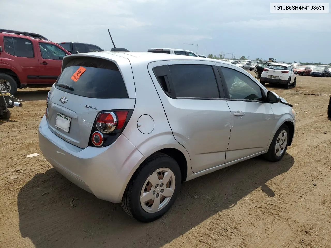 2015 Chevrolet Sonic Ls VIN: 1G1JB6SH4F4198631 Lot: 63808334