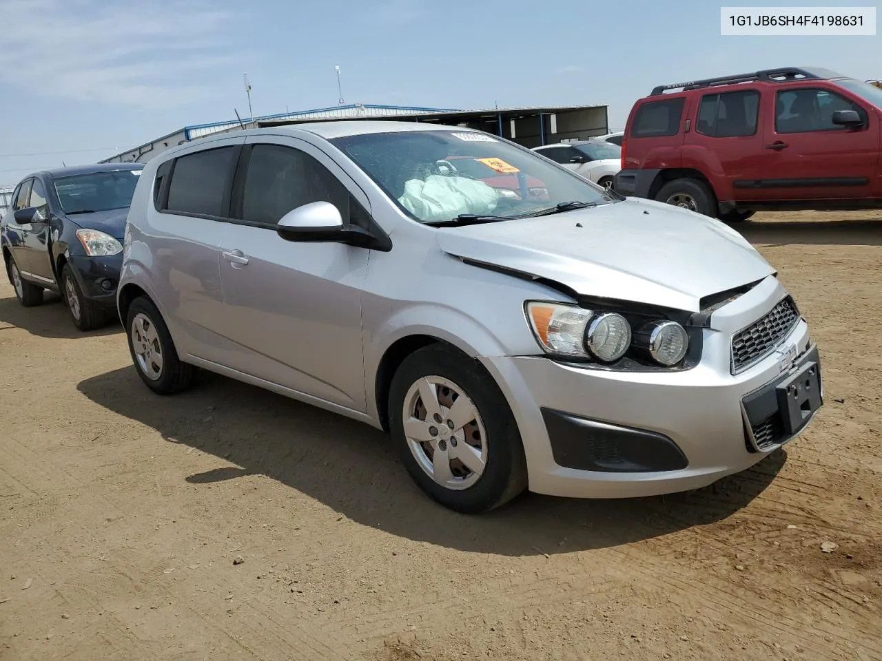 2015 Chevrolet Sonic Ls VIN: 1G1JB6SH4F4198631 Lot: 63808334