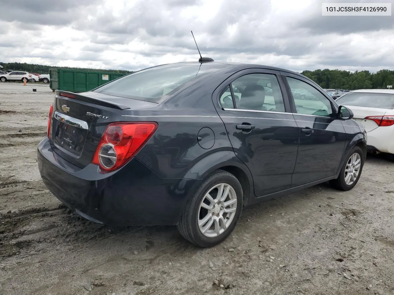 2015 Chevrolet Sonic Lt VIN: 1G1JC5SH3F4126990 Lot: 64637154