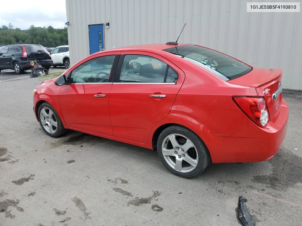 1G1JE5SB5F4193810 2015 Chevrolet Sonic Ltz