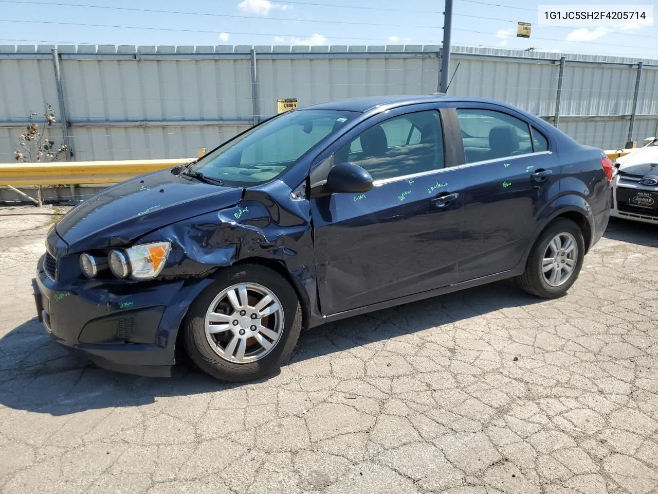 2015 Chevrolet Sonic Lt VIN: 1G1JC5SH2F4205714 Lot: 67723934