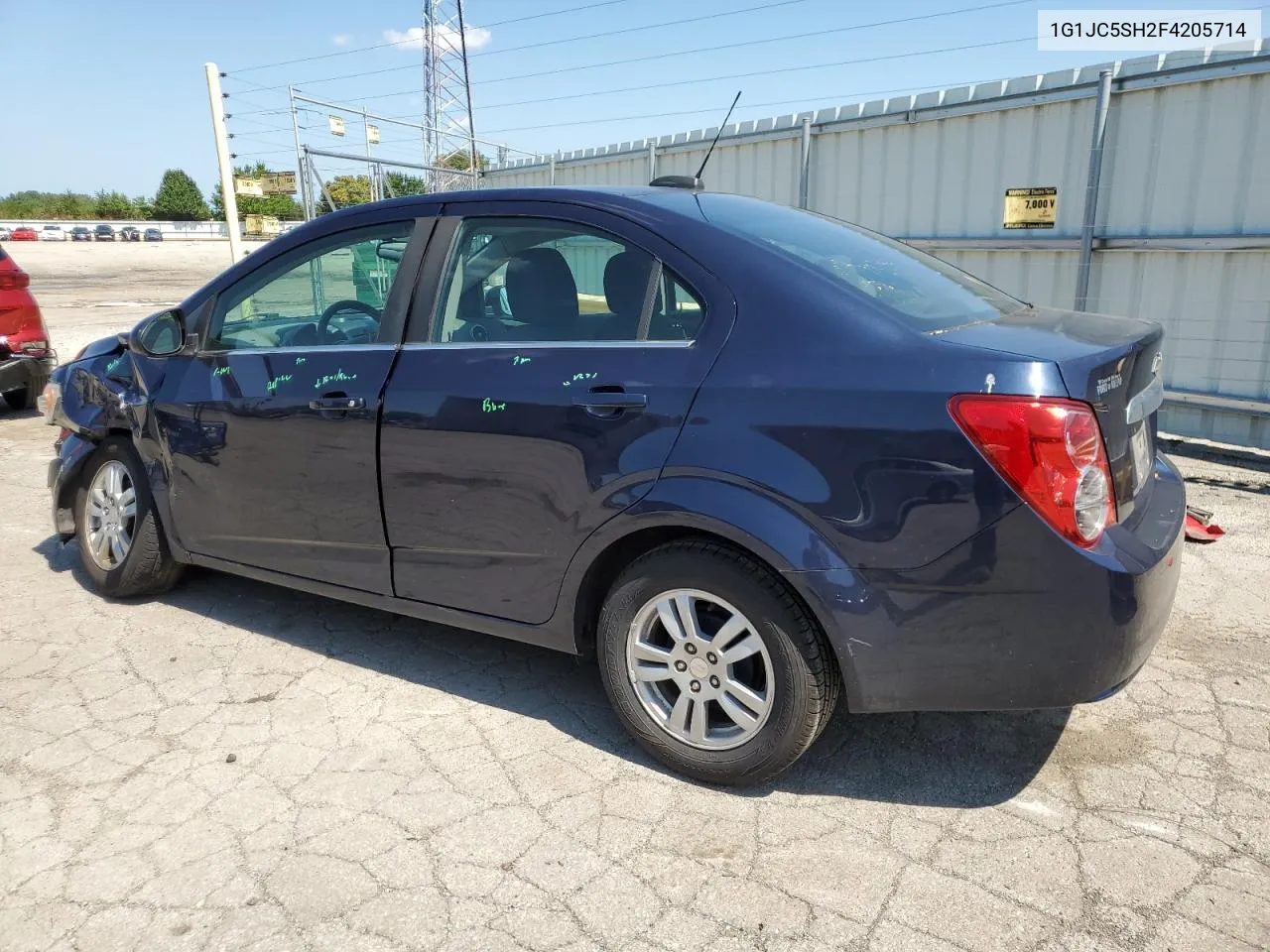 2015 Chevrolet Sonic Lt VIN: 1G1JC5SH2F4205714 Lot: 67723934