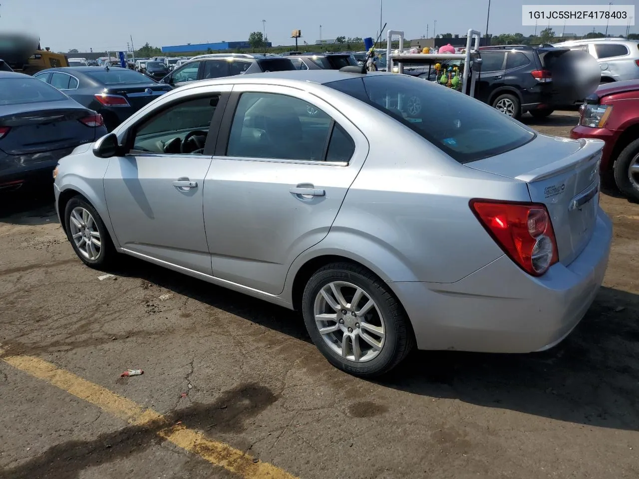 1G1JC5SH2F4178403 2015 Chevrolet Sonic Lt