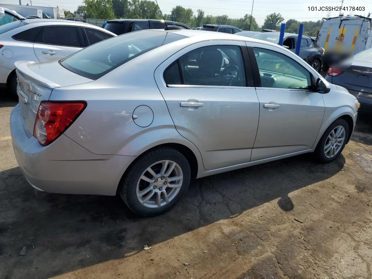 2015 Chevrolet Sonic Lt VIN: 1G1JC5SH2F4178403 Lot: 68011994