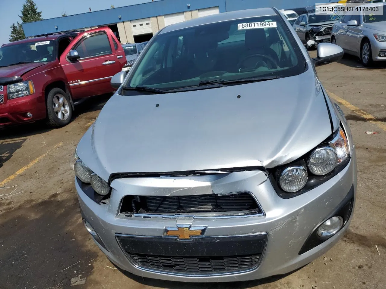 1G1JC5SH2F4178403 2015 Chevrolet Sonic Lt