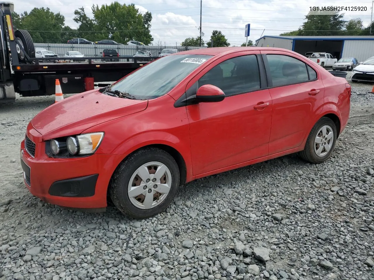 1G1JA5SH2F4125920 2015 Chevrolet Sonic Ls