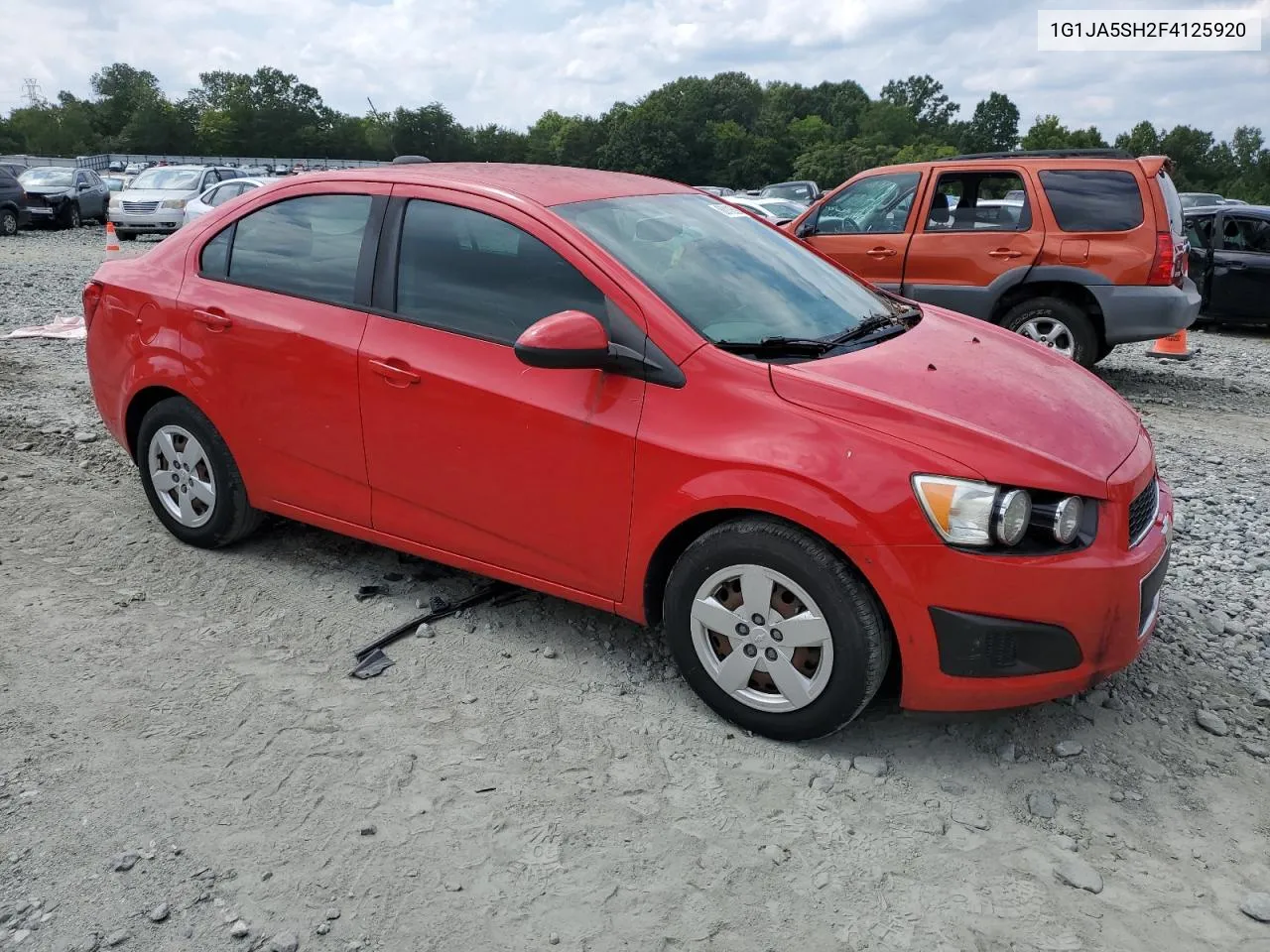 2015 Chevrolet Sonic Ls VIN: 1G1JA5SH2F4125920 Lot: 68116904