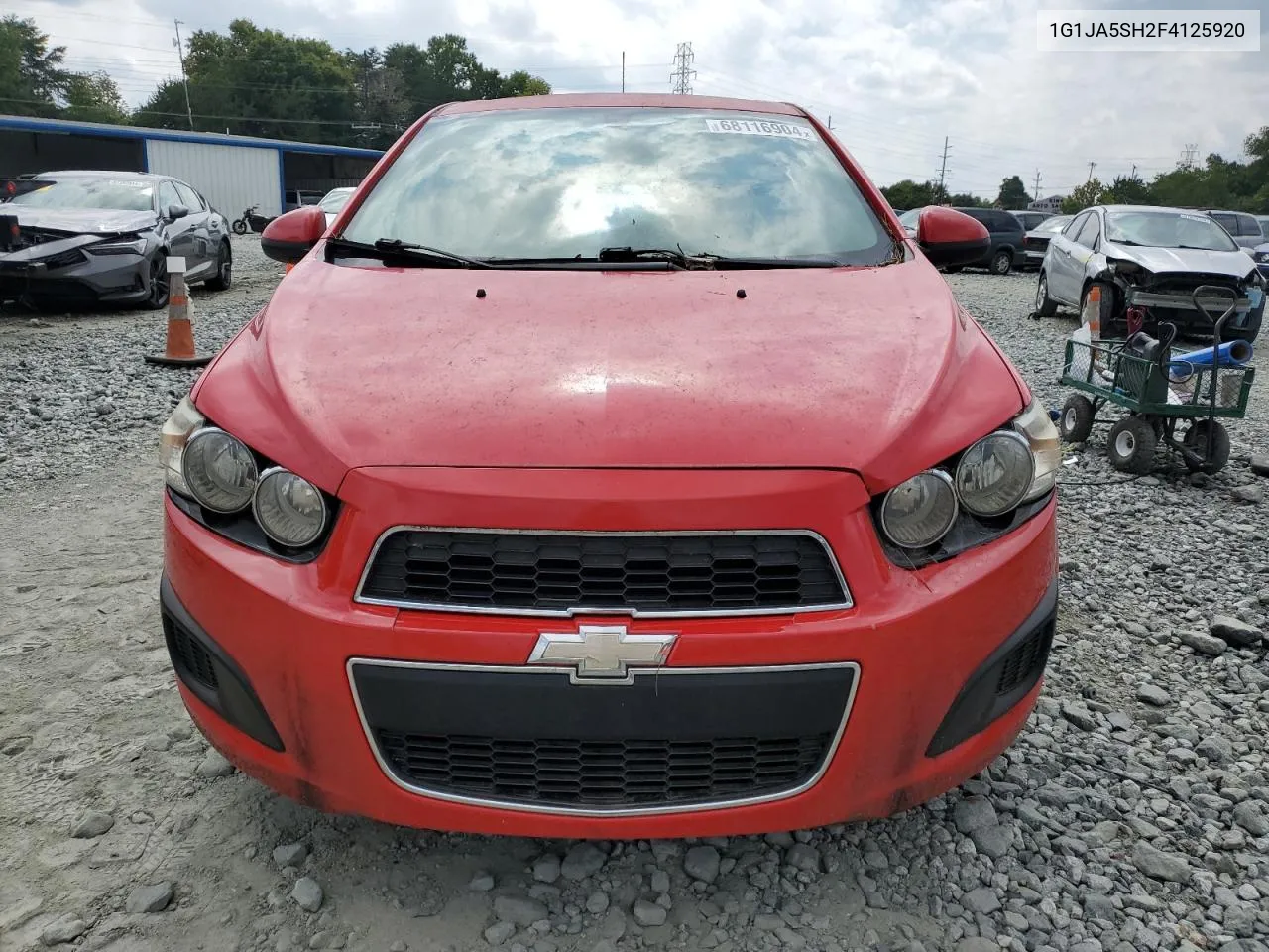 2015 Chevrolet Sonic Ls VIN: 1G1JA5SH2F4125920 Lot: 68116904