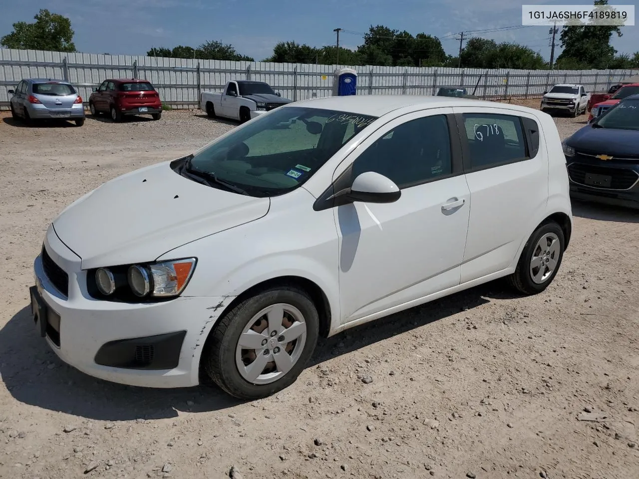 1G1JA6SH6F4189819 2015 Chevrolet Sonic Ls