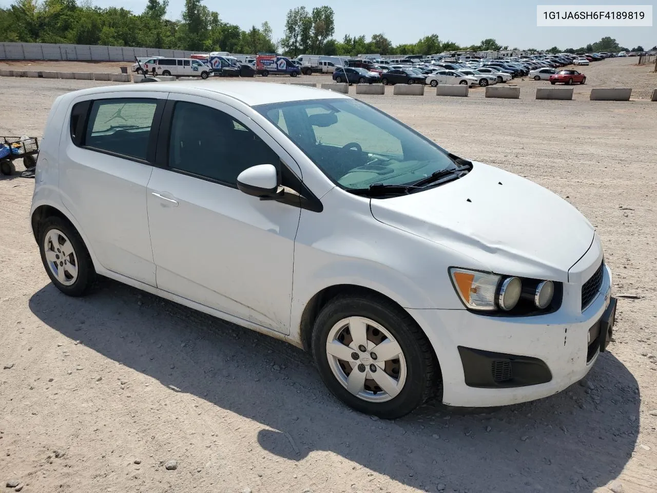 1G1JA6SH6F4189819 2015 Chevrolet Sonic Ls